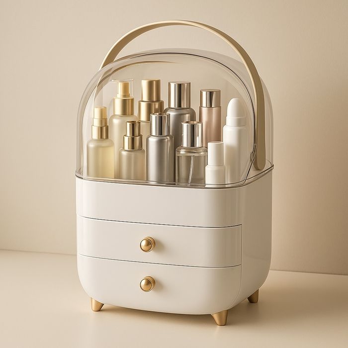 Органайзер для косметики “Luxury Dome Box” – с защитной крышкой