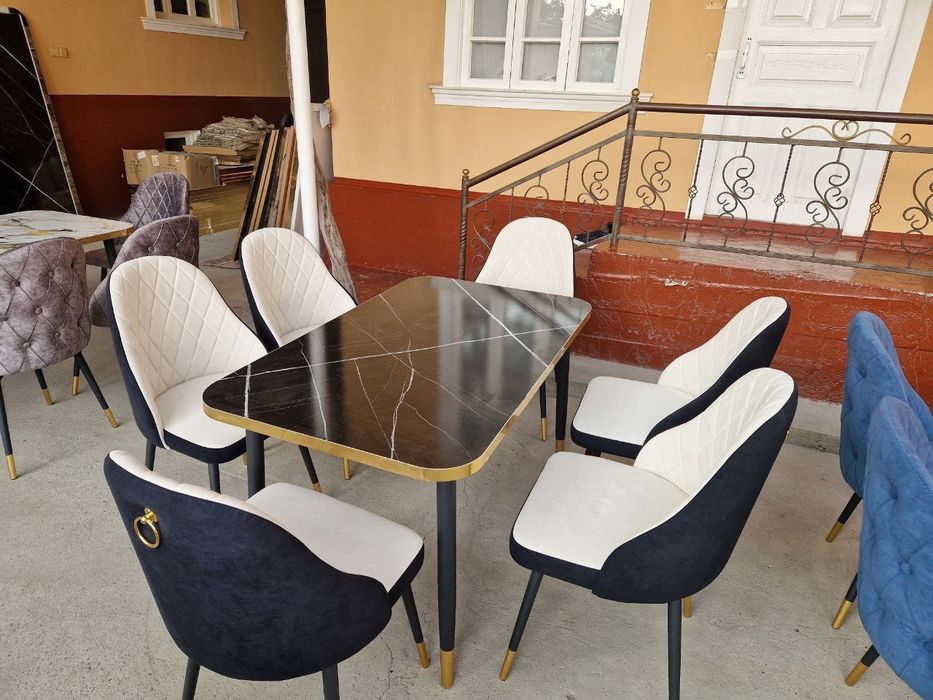 Mehmonxona kafelar uchun stol stullar