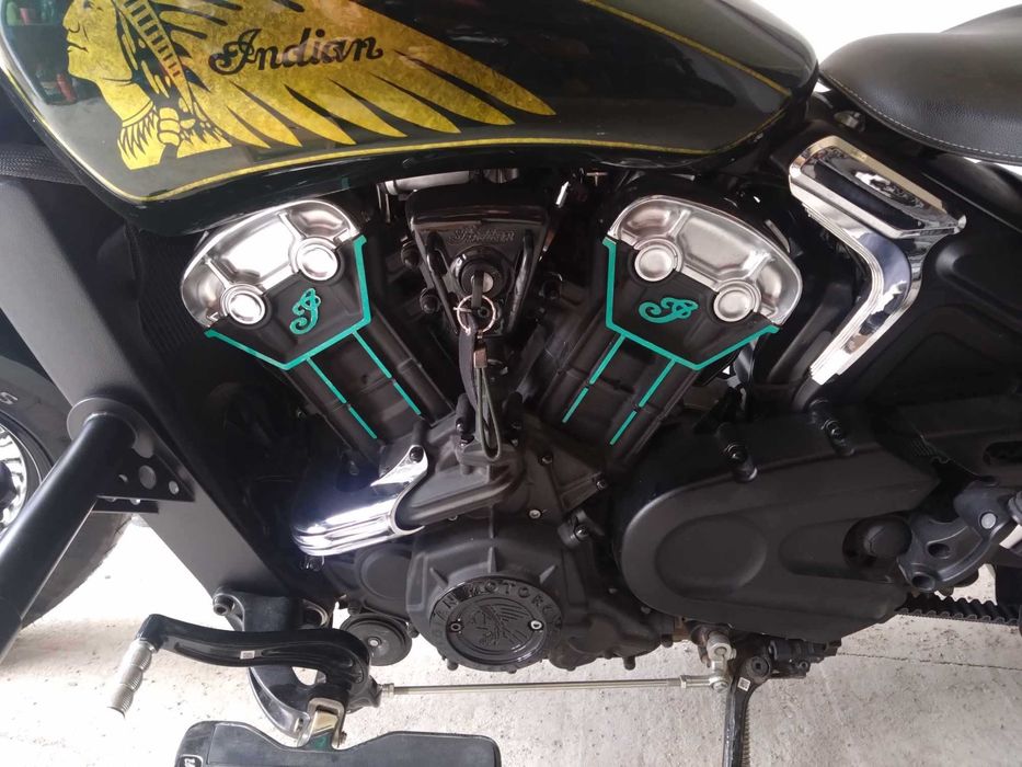 Indian scout boober twenty custom,  2022