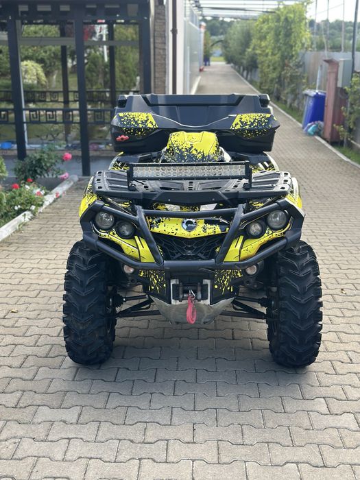 Can-am Outlander 1000 XT inmatriculat nr negre ( nu cf polaris segway )