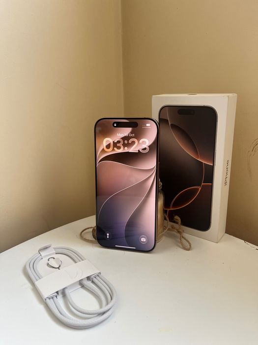 Iphone 16 pro 128GB desert titanium 89%
