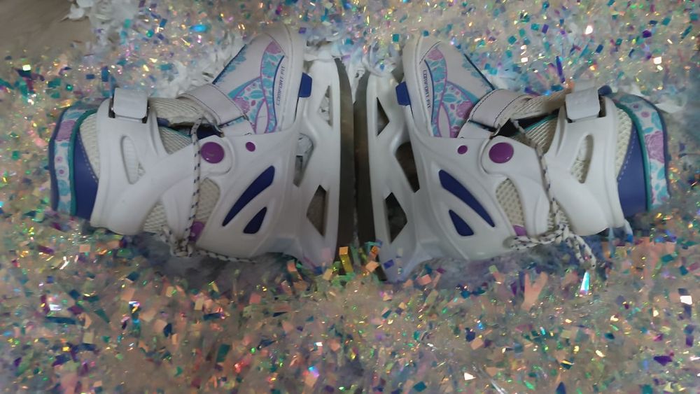 Коньки детские для девочки р 31-36