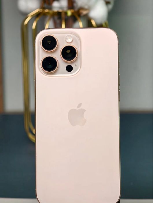 iPhone 16 PRO MAX • ca NOU • 93% Bateria • desert Titanium • Accept Schimburi