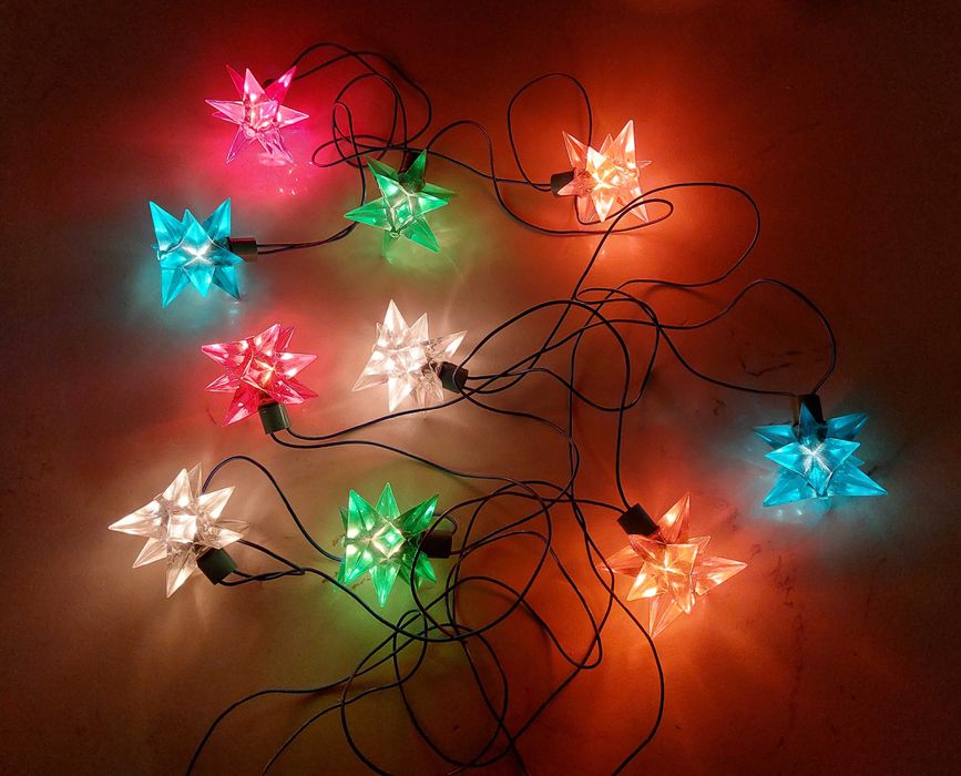 Гирлянда СССР. Советская элекрогирлянда. Новый год