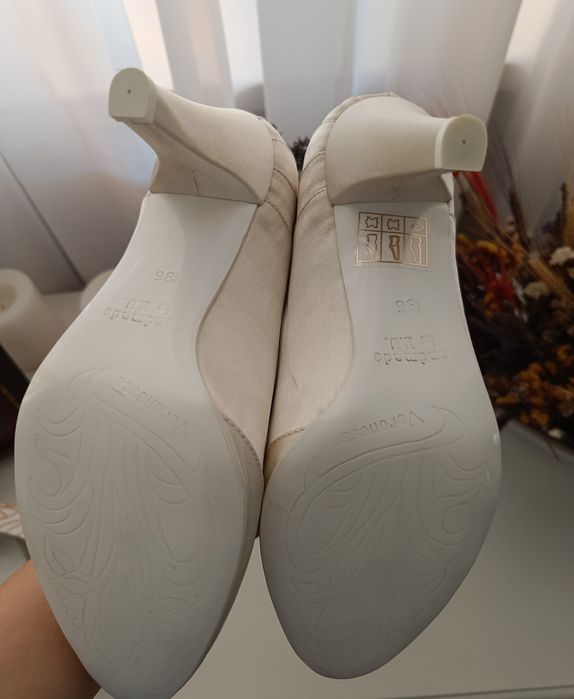 Pantofi mireasa ivory