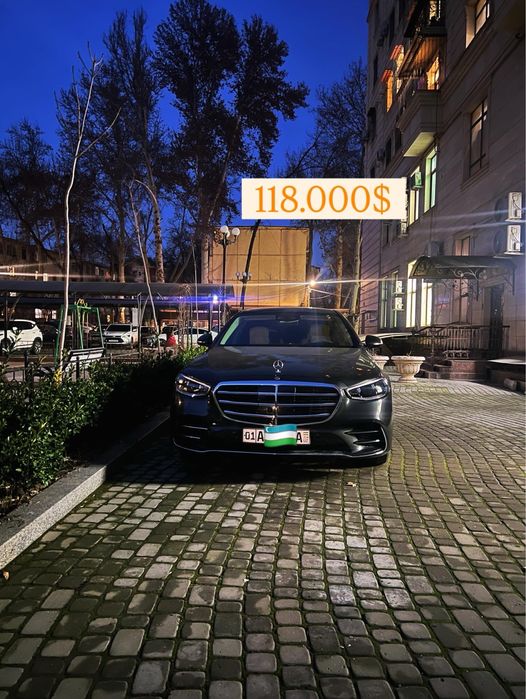 Mersedes benz w 223 s500 аренда с викуп
