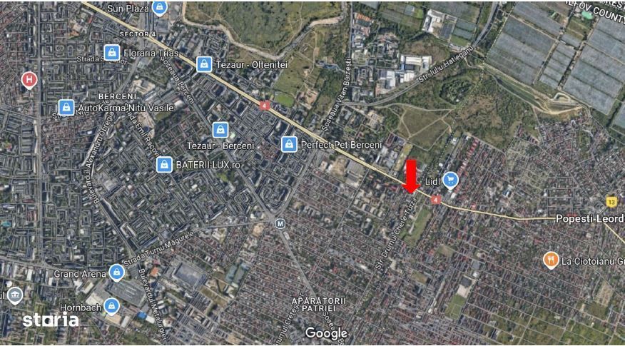Cota ½ garsoniera sos Oltenitei