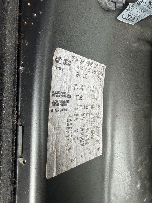 Ауди а4 б8 1.8т на части / audi a4 b8 1.8Tfsi s line