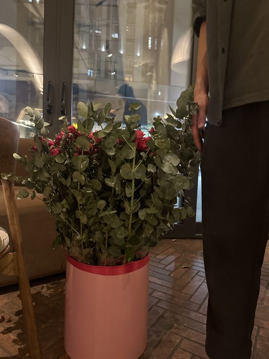 Цветы кустовые розы