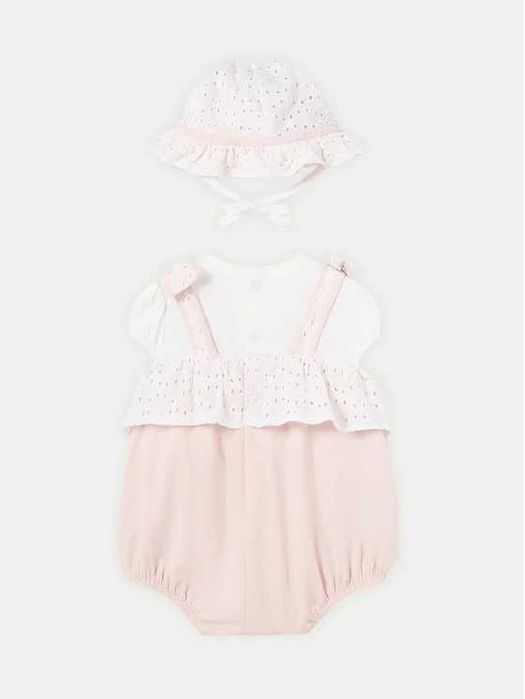 Официално боди и шапка - Mayoral - 12м/80см