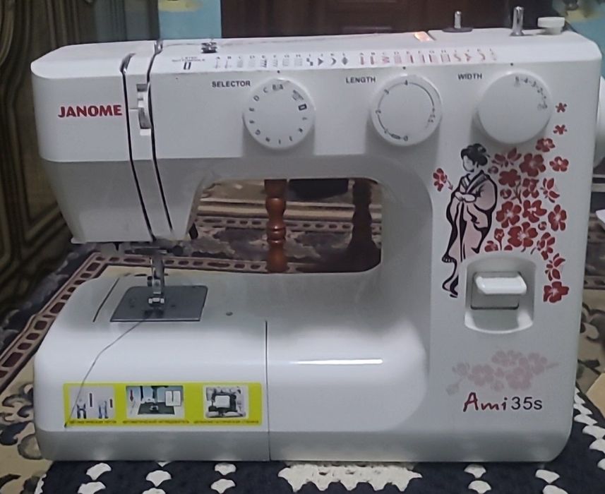 Продаётся  новая швейная машина JANOME Ami 35 s