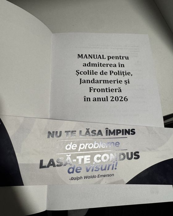 Admitere Politie 2026- carte Devino Politist