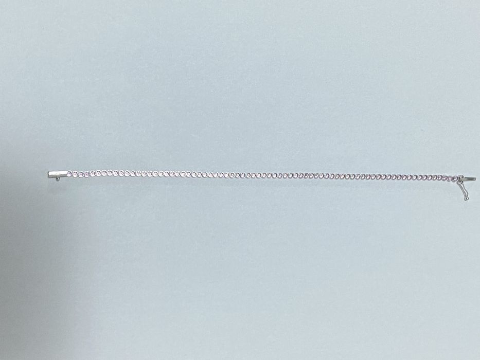 bratara tennis aur alb