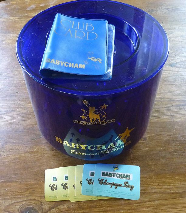 Кофа за лед "Babycham" от Англия.