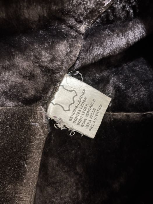 Кожанная дубленка