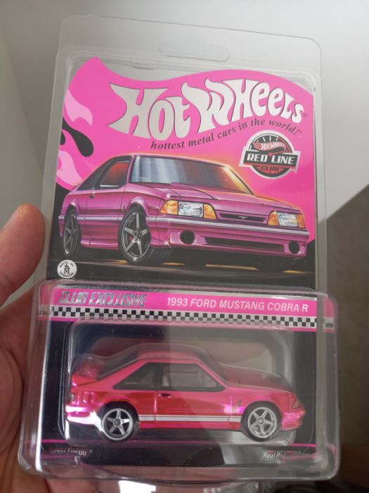 93' Ford Mustang Cobra R - Hot Wheels RLC - количка 1/64