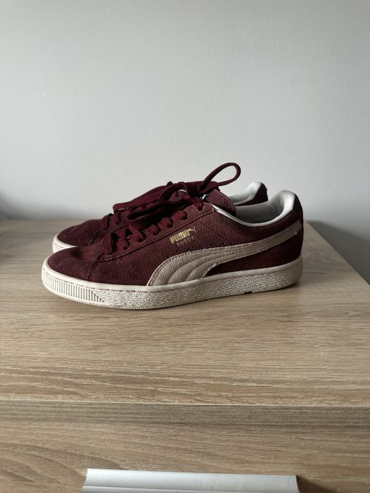 Puma suede-бордо
