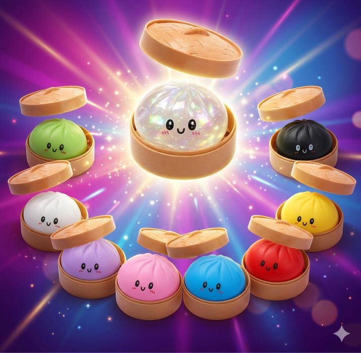 Dumplings Squishy, Дъмплинг Скуиши, Китайски хляб, Дъмплингс Dumplings