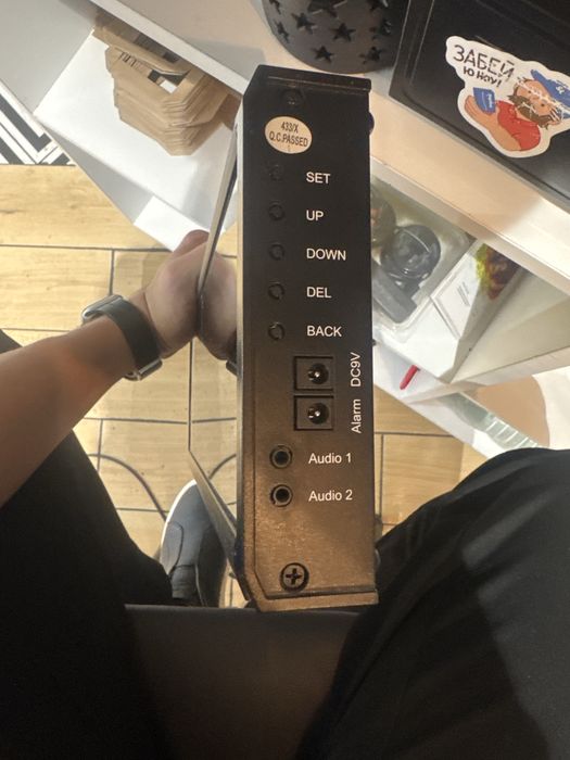 Табло с кнопками вызова