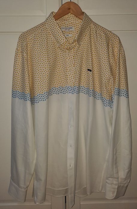 Camasa US Polo Assn., 2XL, Slim