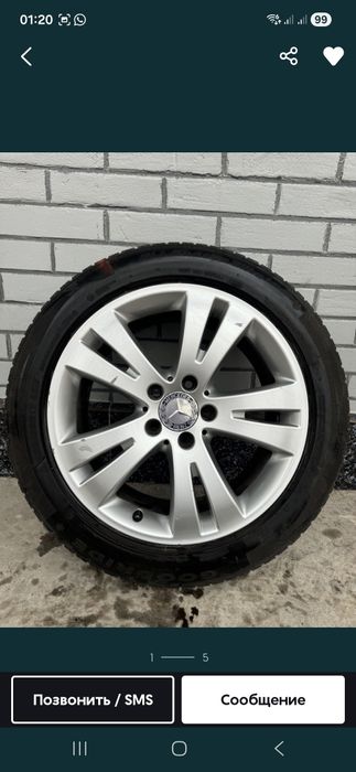 Оригинал диска от Мерседес.