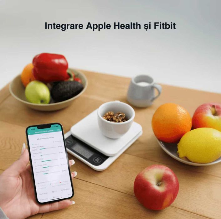 Cantar de bucatarie inteligent Vitality Lab Diet Pal, NOU
