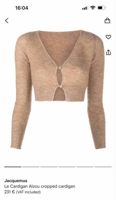Жилетка Jacquemus. Оригинал.