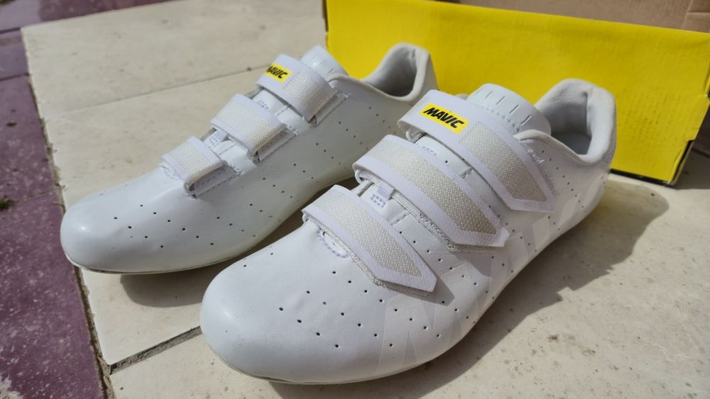 Încălțăminte spd sosea Mavic Cosmic albi mărimea 42