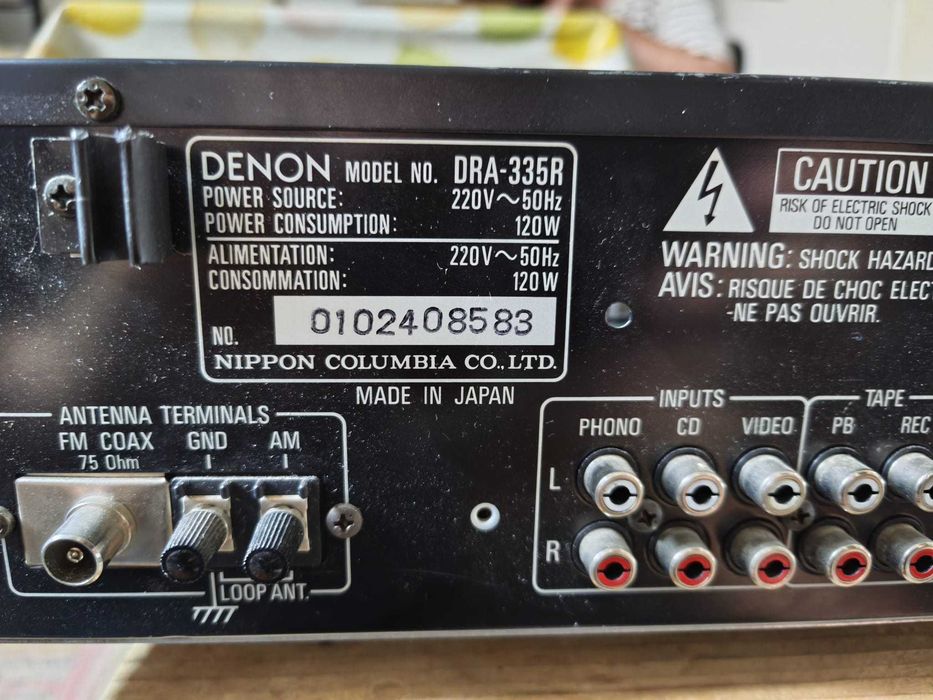 Amplificator Denon DRA-335R AM/FM Stereo Receiver Tuner