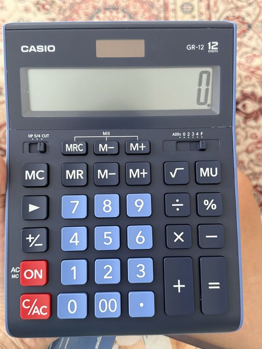 Новый калькулятор Casio