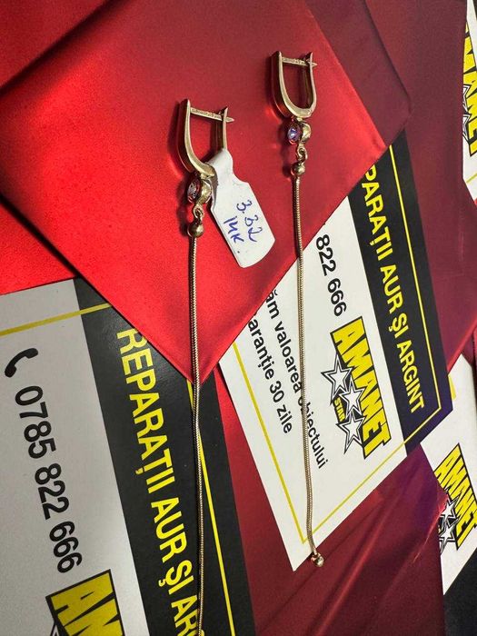 CERCEI AUR 14K 3.32GR (cdc)