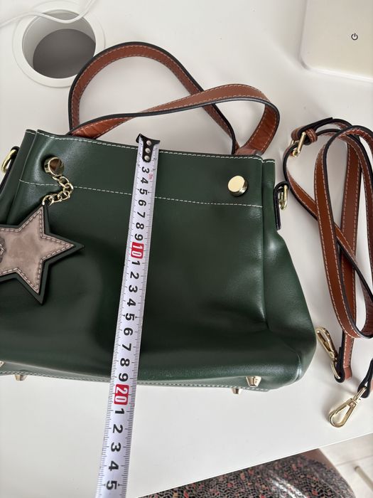 Сумка женска, кожа, через плечо