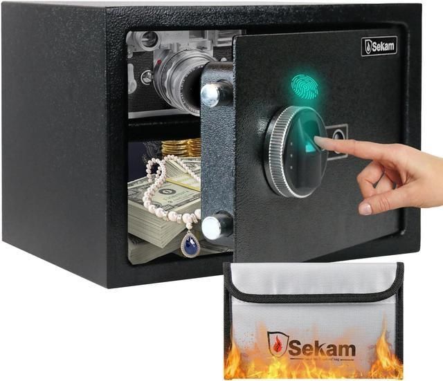 Биометрик (отпечатка) электронный сейф Доставка бепул