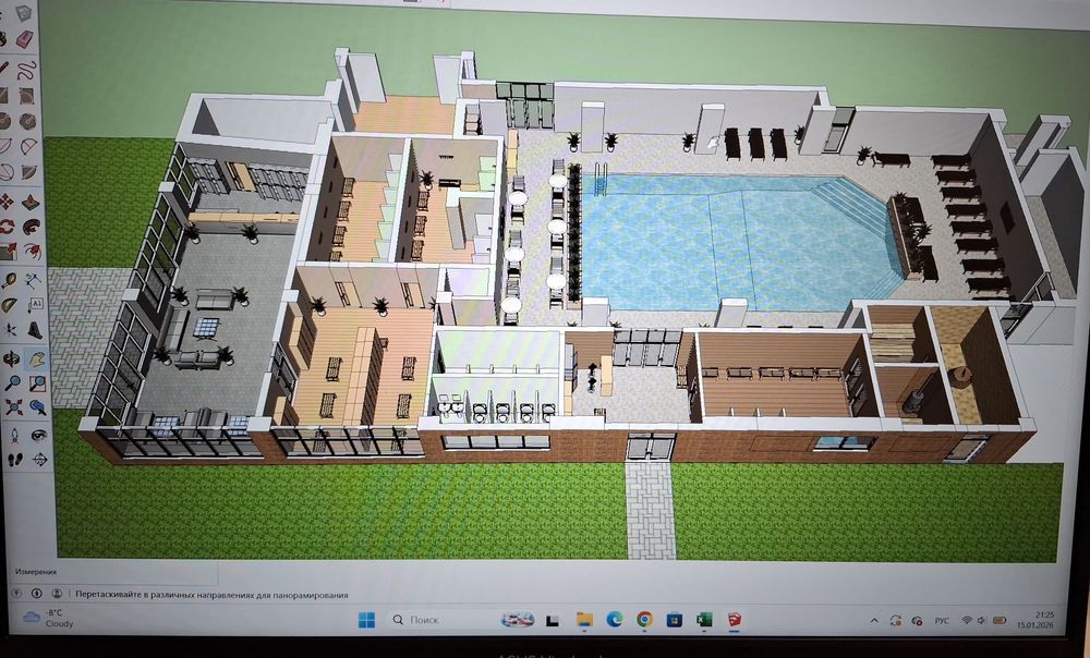 Делаю простые 3D модели помещений