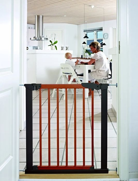 Защитна преграда за врати, стълбища, домашни любимци, 71,3-97,6 см -