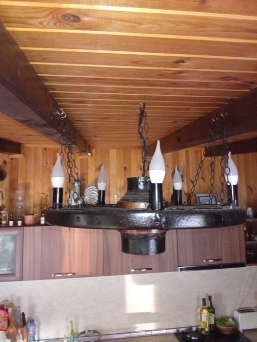 Колело от каруца полилей