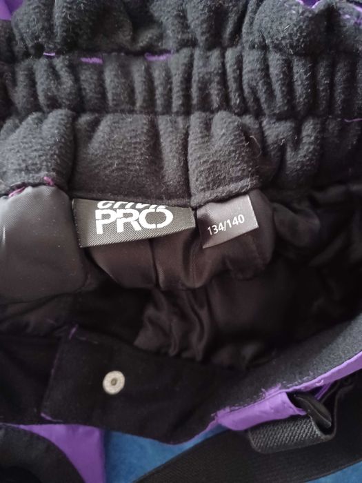 Salopeta - pantaloni de ski copii 134-140 mov