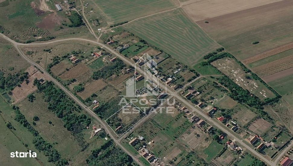 Teren intravilan pentru investitie, 2896 mp, Herneacova Timis
