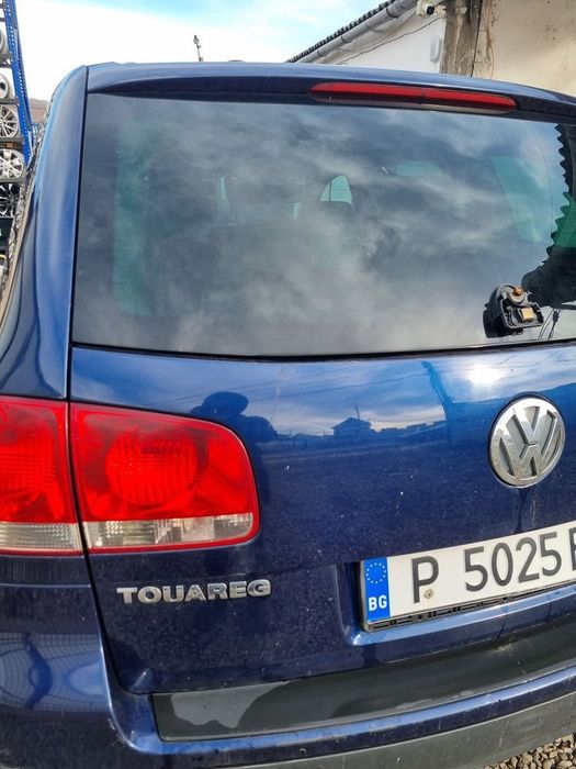 Haion Cu Luneta Volkswagen Touareg 7L 2003 - 2006 SUV 4 Usi Dark Blue (1460)