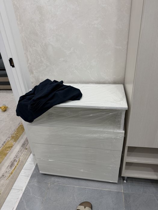 Комод  КМ 5, 67.6x34x75 см, белый