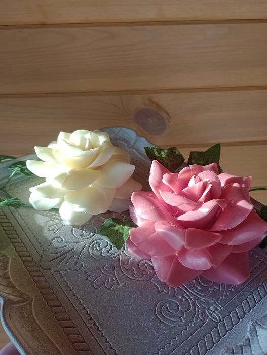 Уникални ароматни сапунени цветя ръчно оформени,подарък за 8ми март