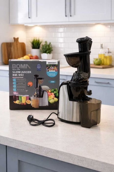 Бавнооборотна сокоизстисквачка Boma Slow Juicer 400W