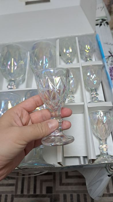 Набор бокалы+рюмки