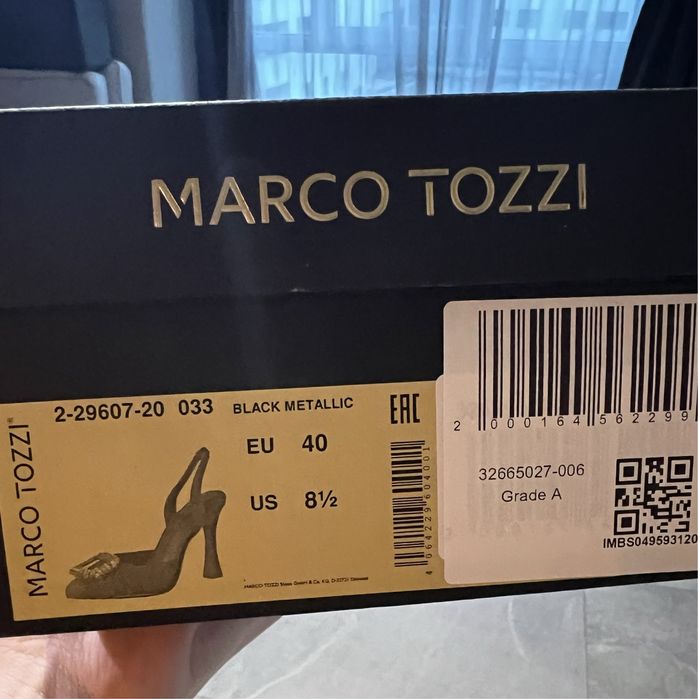 Обувки на ток Marco Tozzi