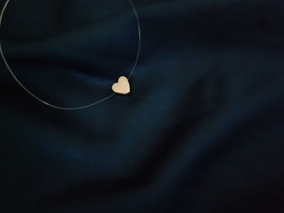 Колиета с корда печат 925