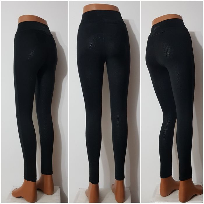 Pantaloni călărie stretch leggings echitatie Equilibre cu silicon grip