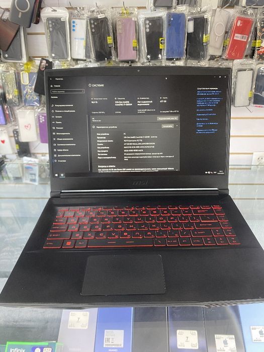MSI Thin GF63 12VF в отличном состояние