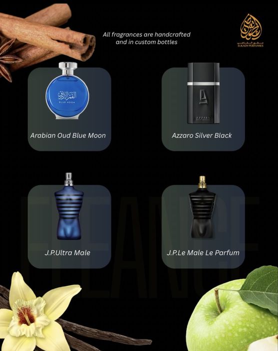 Ръчно направени луксозни Арабски и Европейски парфюми  / Handcrafted luxury Arabic and European parfumes
