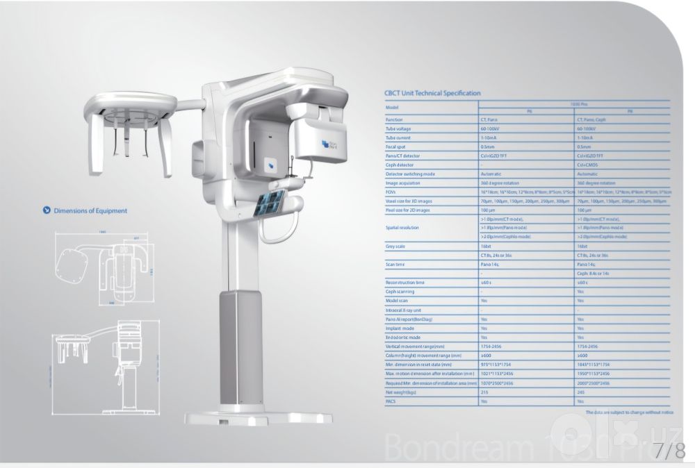 Rentgen Bondent CBCT- 1030 pro