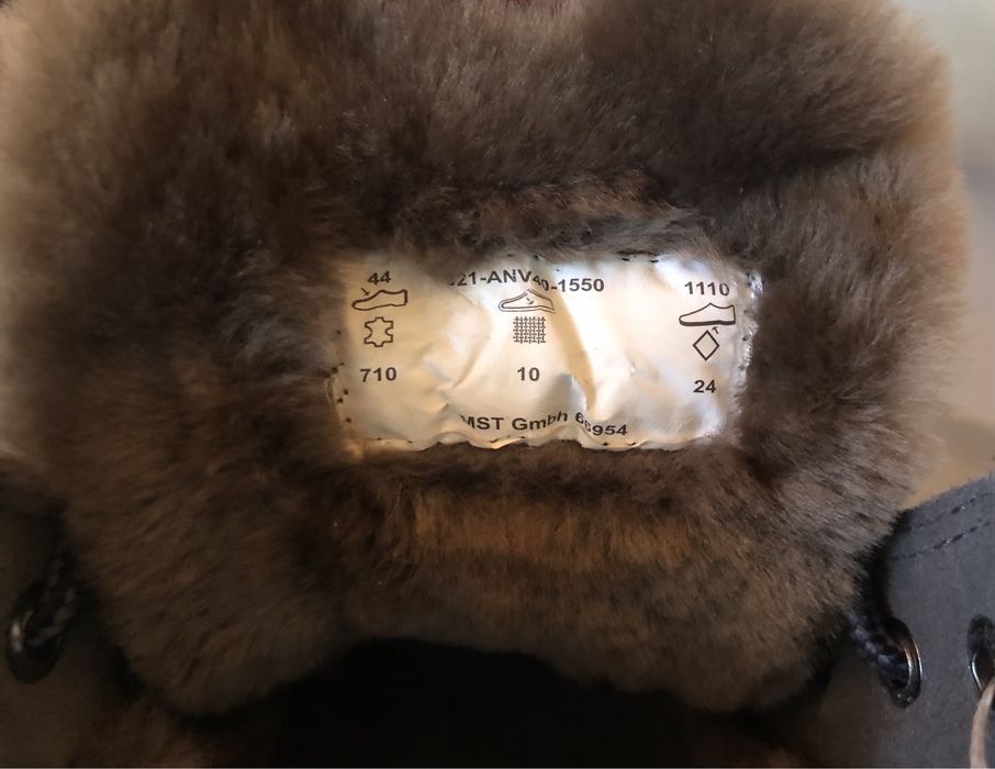 Bugatti Boots ОРИГИНАЛНИ мъжки боти/кубинки естествена кожа - 44/28см